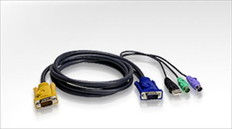 USB･PS/2コンボKVMケーブル　SPHDタイプ　3m