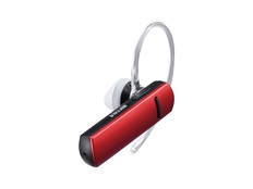 Bluetooth4.0対応　片耳ヘッドセット　レッド