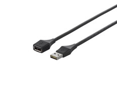 USB2.0　A　to　A延長･環境対応ケーブル3.0mブラック