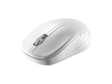無線IR　LEDマウス　3ボタン　簡易パッケージ　ホワイト
