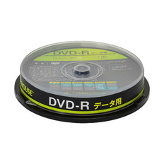 DVD-R　データ用　1-16倍速　10枚スピンドル