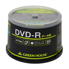 DVD-R　データ用　1-16倍速　50枚スピンドル