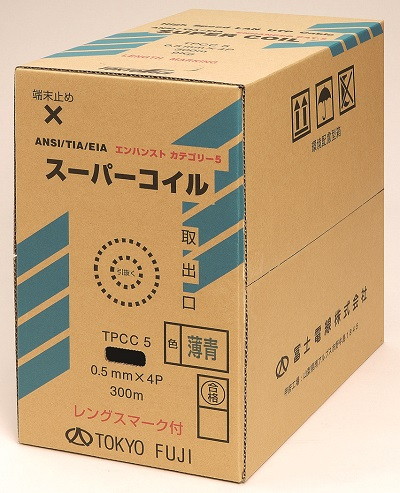 GOYOU （ゴヨー） ｜ TPCC5 0.5×4P(白): Cat.5e(UTP) ケーブル 白: LAN