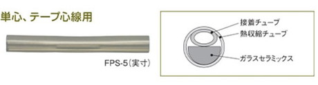 GOYOU （ゴヨー） ｜ FPS-5: 融着保護スリーブ 単芯～8芯テープ用(25本