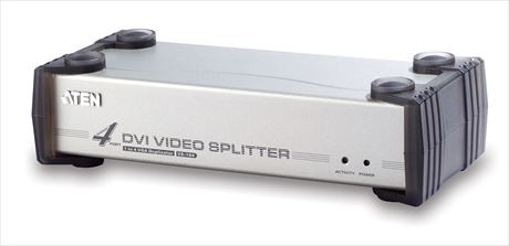 VS164: 1入力 4出力 DVIビデオスプリッター: 音響・映像設備機器・事務