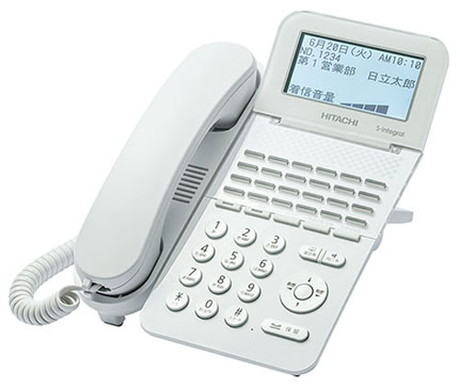 GOYOU （ゴヨー） ｜ ET-24SI-SDW: ET-Si24ボタン標準電話機(W): 通信