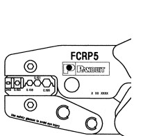 クリンプコネクタ用かしめ工具交換ダイセット