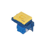 ぐっとすCAT6モジュラ埋込､イエロー