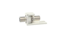 同軸F型カプラーモジュール(ホワイト)