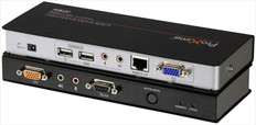 オーディオ/RS-232対応USB　KVMエクステンダー