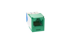 TX6A　10Gig　カテゴリ6A　Keyedモジュラージャック(緑)