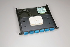 FPF　1U　32芯　LC(2連式)　テープ芯線用