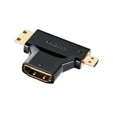 HDMI変換アダプタ　ミニ&マイクロHDMI