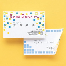 マルチ名刺カード(白･厚手)