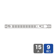 19インチサーバーラック用コンセント(15A)