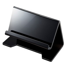 タブレット･スマートフォン用デスクトップスタンド(ブラック)