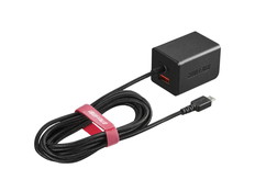 AC-USB　2.4A　microUSB/自動判別USBx1　ブラック