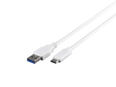 USB3.1　Gen1ケーブル(A　to　C)　0.5m　ホワイト