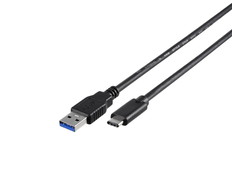 USB3.1　Gen1ケーブル(A　to　C)　1.5m　ブラック