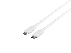 USB3.1　Gen1ケーブル(C　to　C)　0.5m　ホワイト