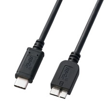 USB3.1　Gen2　TypeC　-　microB　ケーブル