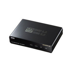 4K/60Hz･HDR対応HDMI分配器(2分配)