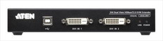 USB　DVIデュアルディスプレイ　HDBT　2.0KVMエクステンダー