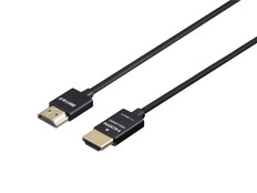 HDMIケーブル　スリムタイプ　3.0m　ブラック