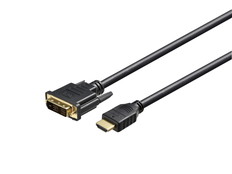 HDMIケーブル　DVI変換　1.5m　ブラック