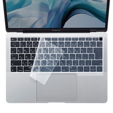 MacBookAir13.3Retinaシリコンキーボードカバー(クリア)