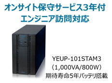 UPS1010ST+オンサイト保守サービス3年付