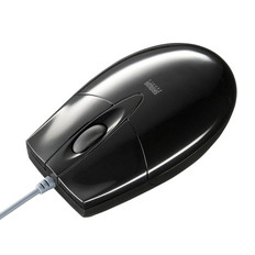 有線ブルーLEDマウス(USB-PS/2変換アダプタ付き)