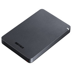 USB3.1(Gen.1)　耐衝撃ポータブルHDD　2TB　ブラック