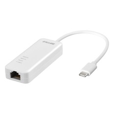 Giga対応　Type-C　USB3.1用LANアダプター　ホワイト