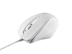 有線IR　LEDマウス　3ボタン　簡易パッケージ　ホワイト
