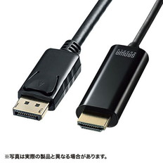 DisplayPort-HDMI変換ケーブル　HDR対応　2m