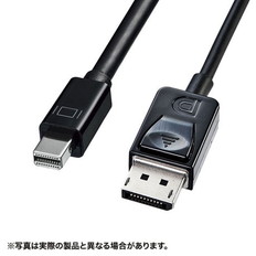 ミニ-DisplayPort変換ケーブル　1m(Ver1.4)