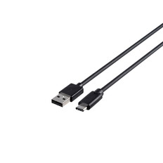 USB2.0ケーブル(A　to　C)　3m　ブラック