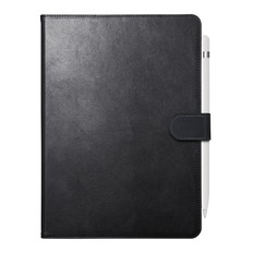 iPad10.2用2アングルレザーケース　ブラック