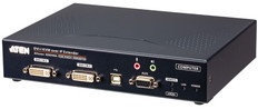 DVI-Iデュアルディスプレイ　IP-KVMトランスミッター