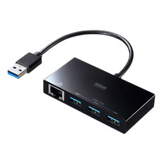 USB3.1　Gen1　ハブ付き　ギガビットLANアダプタ