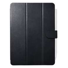 iPadPro11インチ用3アングルレザーケース　ブラック