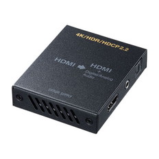 4K/HDR対応HDMI信号オーディオ分離器(光デジタル/アナログ対応)