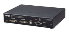DVI-Iデュアルディスプレイ　IP-KVMトランスミッター