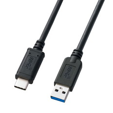 USB3.1　Gen2　Type　C-Aケーブル(ブラック･0.5m)