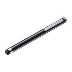シリコンゴムタッチペン(ブラック･先端直径8mm)