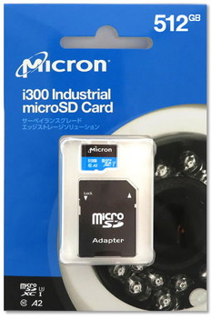 高耐久　産業用microSDメモリカード　512GB