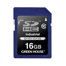 インダストリアルSDHCカード　SLC　-40~+85℃　4GB