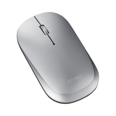 薄型3ボタン　Bluetooth　BlueLEDマウス　ノーマルシルバー