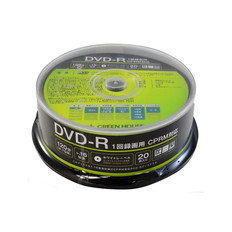 DVD-R　CPRM　録画用　1-16倍速　20枚スピンドル